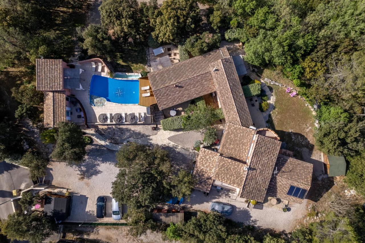 La Rose Des Vents & Spa - Gite Provence Néoules 外观 照片